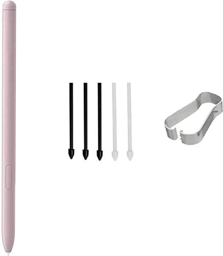 Tab S6 Lite S Pen Replacement for Samsung Galaxy Tab S6 Lite Stylus Pen,S6 Lite Pen Replacement +Free 5 Tips for Samsung Galaxy Tab S6 Lite S Pen EJ-PP610,NoBluetooth(Chiffon Rose) - color: Chiffon Rose