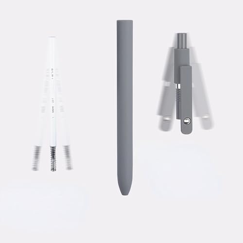 5Pcs Retractable Gel Pen Quick Drying Journaling Pen Smooth Writing for Kid Student Adult Writing Journaling - color: Retro color