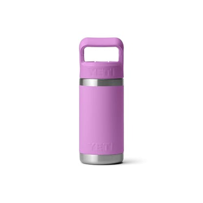 YETI Rambler Jr. 12 oz Kids Bottle, with Straw Cap - color: Desert Bloom
