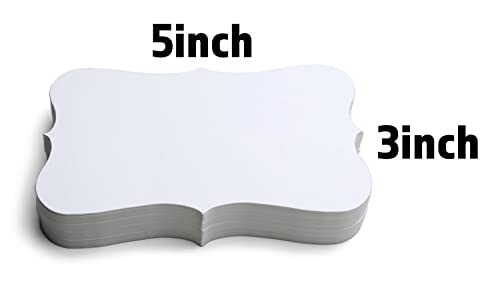 PPAPPAPPIYO 3x5 White index card stock/Set of 50 Blank index cards 300gsm (white)