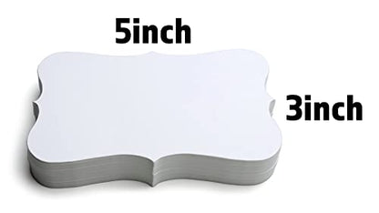 PPAPPAPPIYO 3x5 White index card stock/Set of 50 Blank index cards 300gsm (white)
