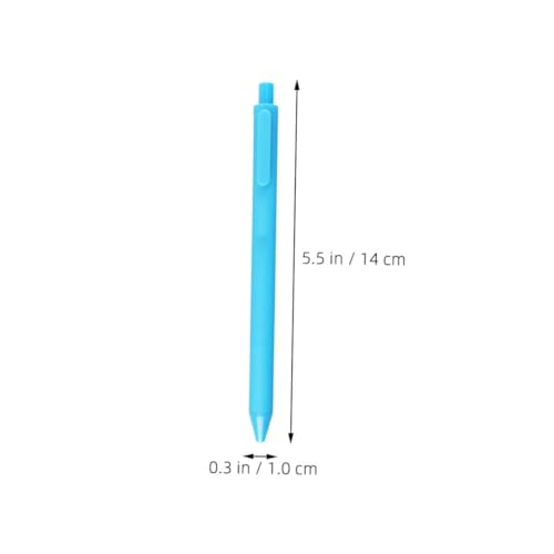 HANABASS 12pcs Retractable Gel Pens with Quick Dry Ink and Comfortable Plastic Grip, Smooth Writing Pens for Exams and Daily Journaling, Minimalist Stylish Design for Office and School Use