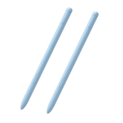 2 Pack S6 Lite Stylus Pen for Samsung Galaxy Replacement for Samsung Galaxy S6 Lite S Pen SM-P610N,P615,P610 Stylus S6 Pen(Blue) - color: Blue