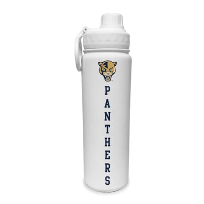 Florida International Water Bottle - Double Walled Stainless Steel 24 oz Keeps Drinks Cold or Hot - color: Florida International