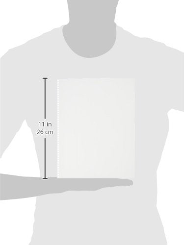 PrintWorks Professional Pre-Punched Spiral Binding Paper - 43-Hole (4:1 Pitch Hole Punch) - Book Binding Printer Paper - Made in the USA - 500 Sheets - 8.5" x 11" - 20 lb - 92 Bright White (04144) - size: 20 lb, style: Spiral, 43-Hole
