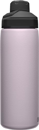CamelBak Chute Mag Vacuum Insulated Stainless Steel Water Bottle, Magnetic Leak‑Resistant Cap for Everyday Hydration - color: Purple Sky, size: 20 Ounces
