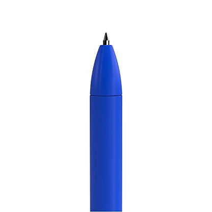 TRU RED Retractable Gel Pens, Medium Point 0.7mm, Blue Ink, 15 Pack – Quick‑Dry Pens for Smear‑Free Writing - color: Blue, size: 1 Count (Pack of 15), style: Medium Point