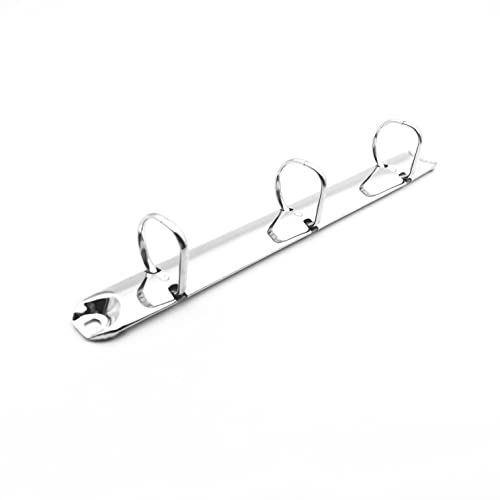 5Pack A5 Half Letter Junior Legal Size Ring Binder Mechanism, 3 D-Rings,1 inch Inner Height, 20mm Base Width, Half Letter Notebook Replacement Kit - size: 25mm