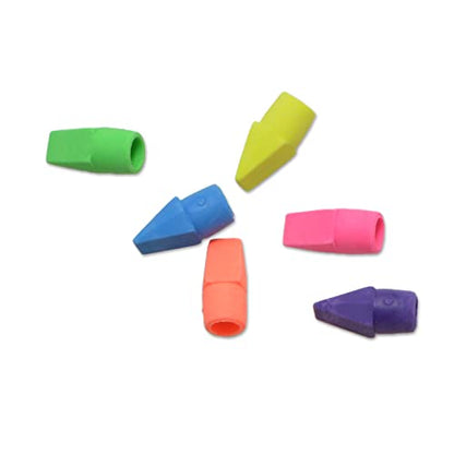 Westcott ‎14891 Pencil Eraser Toppers, Assorted, 12 Pack - size: 12 Count (Pack of 1), style: Toppers