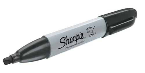 Sharpie Permanent Markers, Chisel Tip, Black,Home, School, Office Supplies (Pack of 216) - size: 1 Count (Pack of 216)