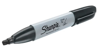 Sharpie Permanent Markers, Chisel Tip, Black,Home, School, Office Supplies (Pack of 216) - size: 1 Count (Pack of 216)
