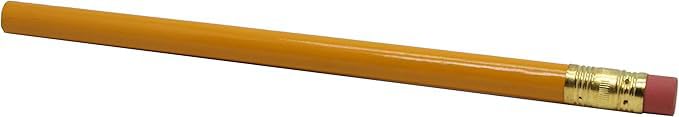 RevMark Jumbo Round Pencil 24-Pack with Black Lead, USA Made. Quality Cedar Wood for Carpenters, Construction Workers, Woodworkers, Framers, DIY, Students, Teachers (Yellow) - color: Yellow