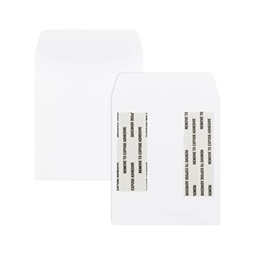 Hygloss 30 Pcs Library Card Pockets 3.5x5 Inch - Self-Adhesive Pocket Envelopes - White Classroom Envelope Pockets - Ideal for Organizing - Colorful Small Library Book Pocket - color: White, style: 30 Pockets