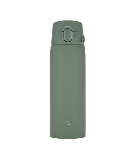Zojirushi SM-VH60-GM GoCafe Insulated Stainless Steel Mug, 20-Ounce (.60 liter), PFAS-free & BPA-free - color: Moss Green, size: 20 Ounces