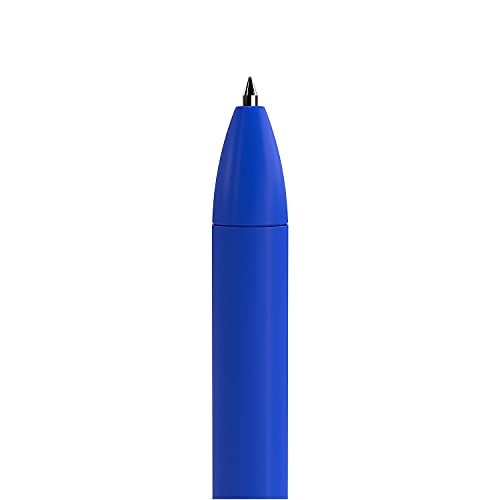 TRU RED Retractable Gel Pens, Fine Point 0.5mm, Blue Ink, 24 Pack – Quick‑Dry Pens for Smooth, Precise Writing - color: Blue, size: 1 Count (Pack of 24), style: Fine Point