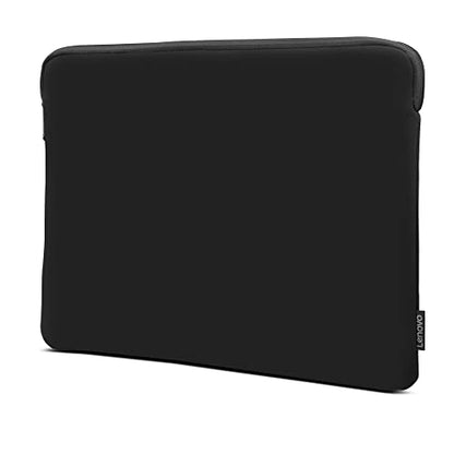 Lenovo Basic Laptop Sleeve 14 Inch Notebook/Tablet Compatible with MacBook Air/Pro Neoprene Material - Soft Fleece Lining - Zippered Top Opening - Black - size: 14 inch