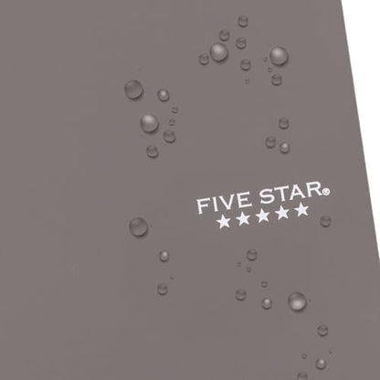 Five Star Wirebound Notebook, 1-Subject, Medium/College Rule, 80 Sheets 17.7 cm x 11.1cm (7" x 4.75 ") Assorted Cover Color