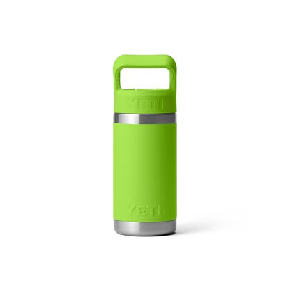 YETI Rambler Jr. 12 oz Kids Bottle, with Straw Cap - color: Venom