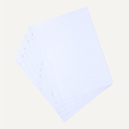 Amazon Basics College Ruled Loose Leaf Binder Paper, 11" x 8.5", 100 Sheets, White, 6-Pack
