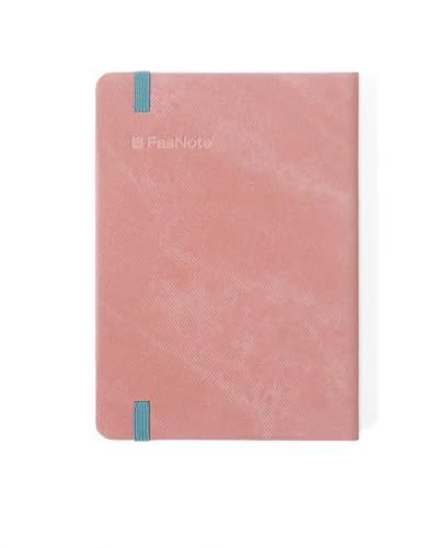 Lined Journal Notebook 4 x 5.6 in (A6), 160 Pages, PU Leather Hardcover, 100gsm Thick Paper, Compact Notebook for Notes, Daily Writing & Travel, Planning Card Included (2025)(Rose Tan) - color: Rose Tan, size: A6（2025）