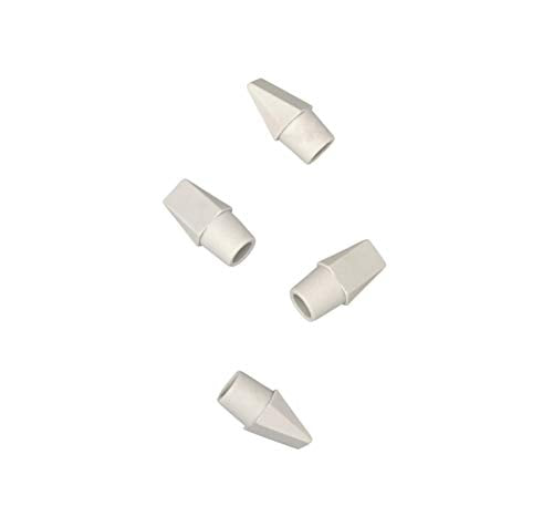 Ticonderoga Pencil Cap Erasers, White, (X38025), 25 Count (Pack of 72) - size: 25 Count (Pack of 72)