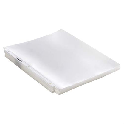 Amazon Basics Heavy Duty Sheet Protectors for 3 Ring Binder, Top Loading, 8.5 x 11 inch Letter Size, Clear, 100-Pack - size: 100 Pack, style: Clear Finish