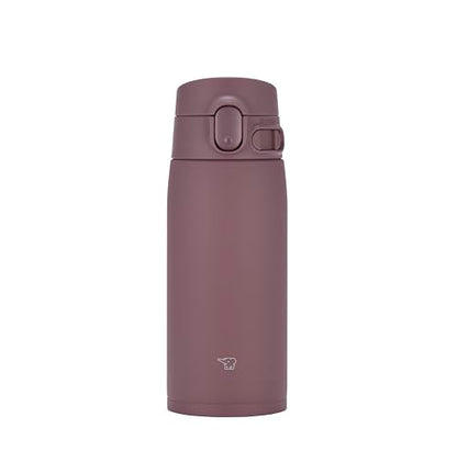 Zojirushi SM-VH48-VM GoCafe Insulated Stainless Steel Mug, 16-Ounce (.48 liter), PFAS-free & BPA-free - color: Plum Taupe, size: 16 Ounces