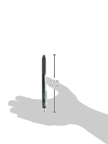 Paper Mate InkJoy Gel Pens, Retractable, Fine Point (0.5mm), Black Ink, 12 Count - Comfortable Grip, Writing, Teacher Supplies - color: Black, size: 12 Count (Pack of 1)