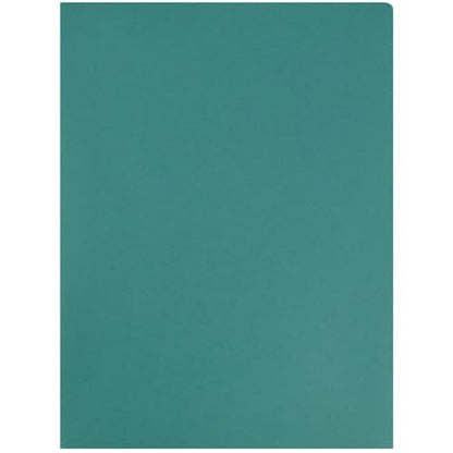 LUXPaper 9" x 12" Presentation Folders | Two Pocket | Teal | 100lb. Cover | 10 Qty - color: Teal