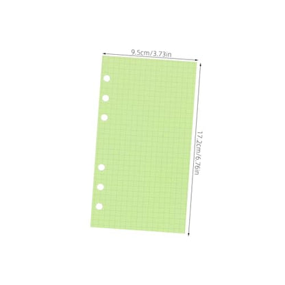 NUOBESTY 2sets Loose Leaf Paper College Ruled Notebook Refills Filler Paper for Study Planner
