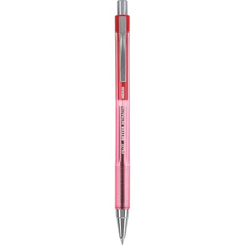 PILOT The Better Ball Point Pen Refillable & Retractable Ballpoint Pens, Medium Point, Red Ink, 12-Pack (30007) - color: Red Ink, size: 12 Count (Pack of 1), style: Medium Point