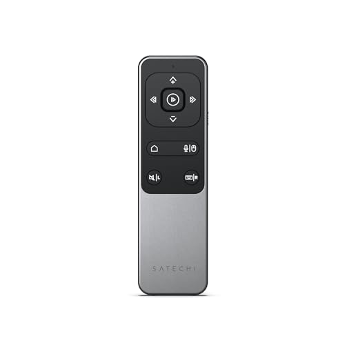 Satechi Bluetooth Remote Control, R2 Multimedia Remote Control in Presentation & Media Mode, for MacBook Air/Pro/Neo, iPad Air/Pro, Not Compatible with Windows 10/11