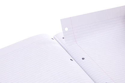 Mintra Wireless Notebook 3pk - 80 Sheets - College Ruled (Teal, White, Purple) - color: Teal, White, Purple