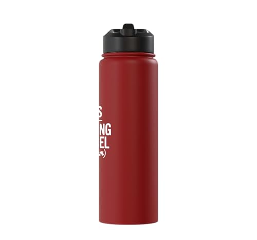 Tears of My Opposing Counsel Funny Lawyer Graduate Stainless Steel Insulated Water Bottle - color: Red