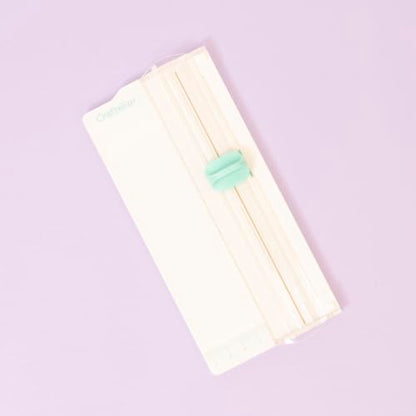 Craftelier - Paper Trimmer and Score Board for Paper Crafts | Mini Cutting Board Tool for Scrapbooking Supplies | Card Making, Small Business Essentials | Size 3.5 x 6.7 inches - size: 3.5 x 6.7 inches