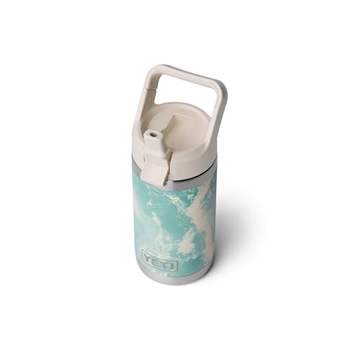 YETI Rambler Jr. 12 oz Kids Bottle, with Straw Cap - color: Sea View