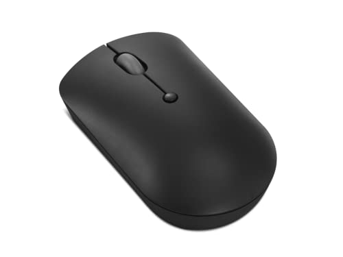 Lenovo 400 USB-C Compact Wireless Mouse, Black - color: Black