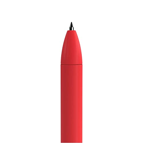 TRU RED Retractable Gel Pens, Medium Point 0.7mm, Red Ink, 24 Pack – Quick‑Dry Pens for Grading, Editing & Office Use - color: Red, size: 1 Count (Pack of 24), style: Medium Point