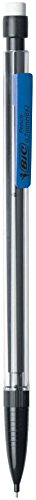 BIC Xtra-Life Mechanical Pencil, Clear Barrel, Medium Point (0.7mm), 5-Count (Pack of 2) - size: 5 Count (Pack of 2), style: Medium