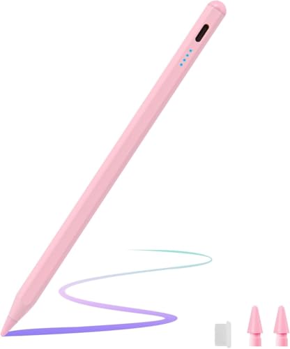 Stylus Pen for Samsung Galaxy Tab A11+/A11/A9+/A9/A8/A7 Tablet Pens for iOS/Android/Windows Stylists Pen with Dual Touch Screen Stylus Pencil (Pink) - color: Pink