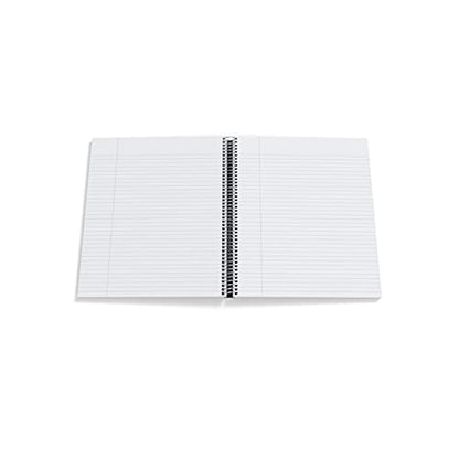 Staples Premium 3-Subject Notebook, 8.5" x 11", College Ruled, 150 Sheets, Blue - size: 1 Pack