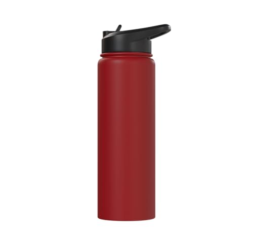 Magna Cum Laude Class Of 2026 Distinction Degree Graduation Stainless Steel Insulated Water Bottle - color: Red