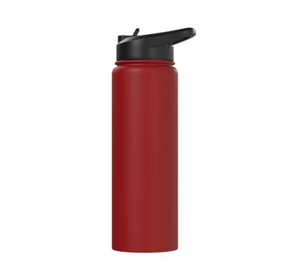 Magna Cum Laude Class Of 2026 Distinction Degree Graduation Stainless Steel Insulated Water Bottle - color: Red