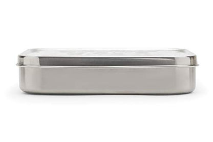 Bits Kits Stainless Steel Bento Box Lunch and Snack Container, 5 Sections | For Kids & Adults | Easily Fits In Lunchboxes | Durable Stainless Steel | Dishwasher Safe | Divides Meal & Snacks | On The Go - style: Lunch Box, 5 Sections