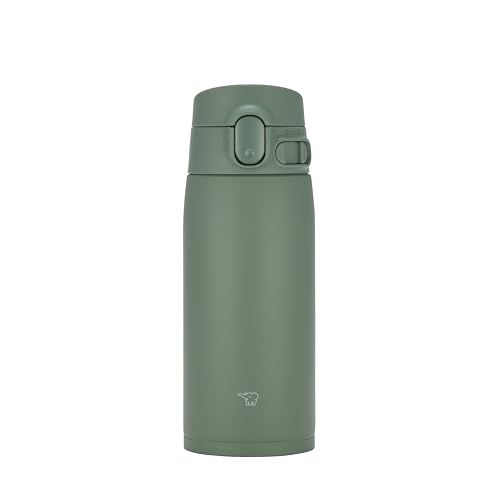Zojirushi SM-VH48-GM GoCafe Insulated Stainless Steel Mug, 16-Ounce (.48 liter), PFAS-free & BPA-free - color: Moss Green, size: 16 Ounces