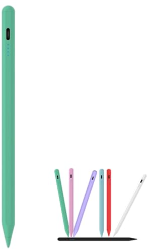 Stylus Pen for Samsung Galaxy Tab A11/A11+/A9/A9+/A8/A7 Lite, Magnetic Capacitive Pen with Fast Charging & 8H Long Battery, Universal for iPad iPhone Android Touch Screens, Green - color: Green
