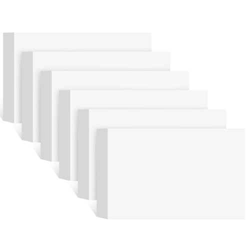 240 Count White Blank Index Cards 3x5 Inch Flash Cards Flashcards Heavyweight Note Cards for Studying School Office Supplies - color: White-Blank, size: 3x5
