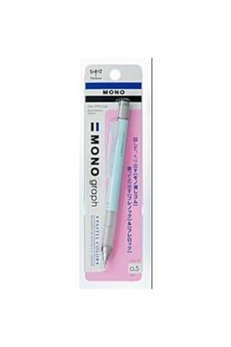 Tombow Mechanical Pencil, Monograph Pastel Color 0.5mm, Ice Blue (DPA-136A) - color: Ice Blue, style: Modern