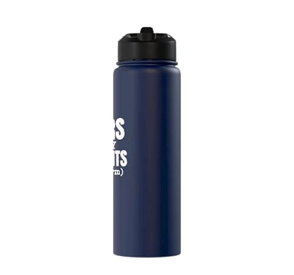 Funny School Teacher - Tears Of My Students Stainless Steel Insulated Water Bottle - color: Navy Blue