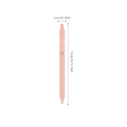 COHEALI 10pcs Quick Dry Gel Pens Retractable Black Ink Smooth Writing Fine Tip Plastic Pens for Students and Office Professionals Notetaking and School Supplies